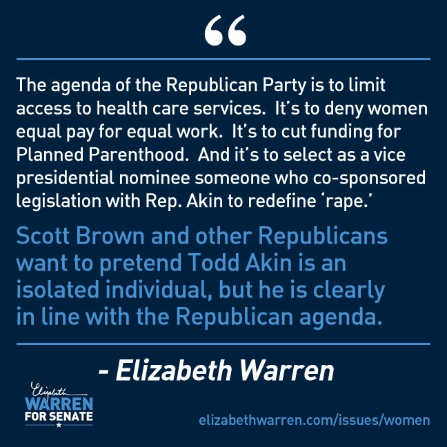 Elizabeth Warren Quote Image of Warren Quote