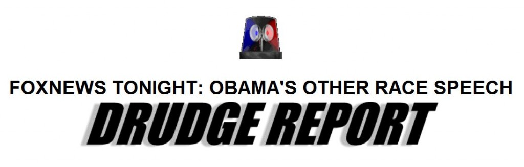 Drudge Obama's Other Race Speech