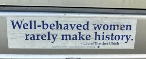 Bumper Sticker - Ithaca - Well Behaved Women