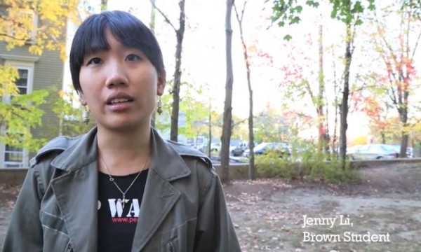 Brown U Kelly Protester Jenny Li