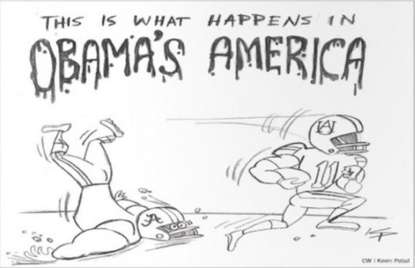Cartoon This is What Happens In Obama's America