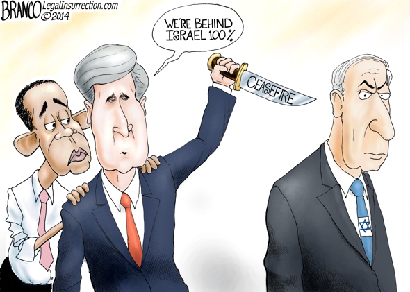 John Kerry Ceasefire in Israel