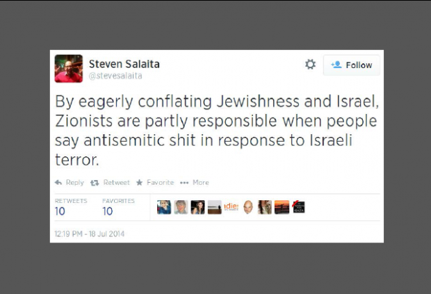 [Image: Twitter-@SteveSalaita-Zionists-partly-re...20x423.png]