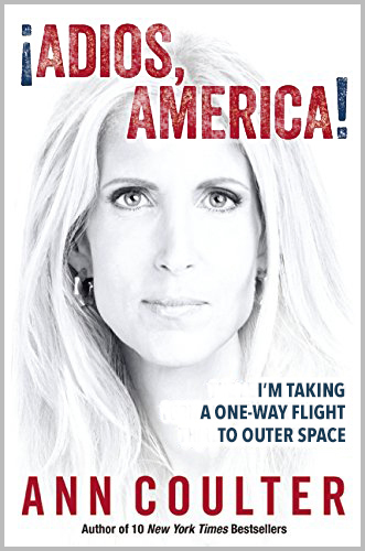 Snow copies of Ann&#39;s book onto agencies handling refugees? - Adios-America-Cover