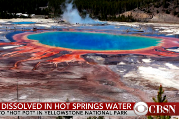 Yellowstone Tourist S Body Dissolves When Falls Into Hot Pool
