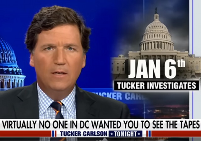 Tucker Carlsons Ratings Skyrocket With Airing Of January Th Video Footage