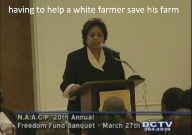 Shirley Sherrod Breitbart Original Video clip Helping white farmer save his farm