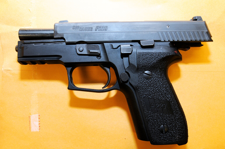 Ferguson PO Darren Wilson service pistol Sig 229