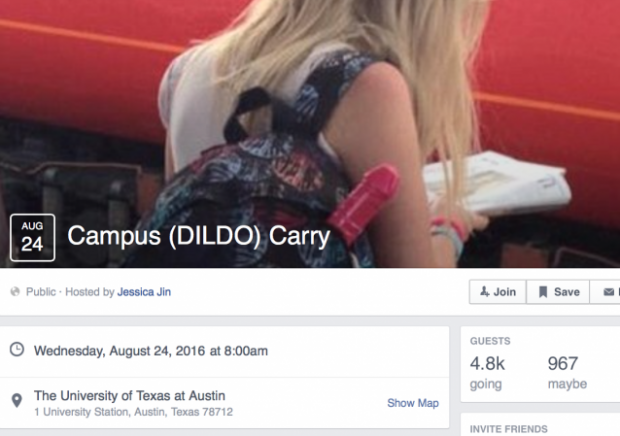 Cocksforglocks Campus Carry Texas University Protest