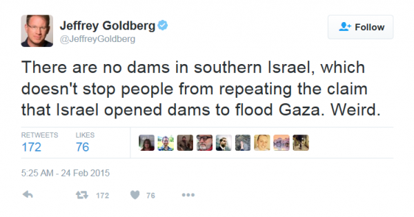 Gaza Dams Hoax
