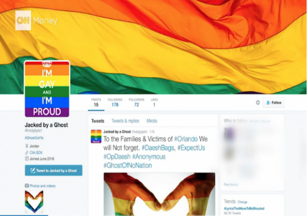 Gay Rainbow Porn - Hackers Spam ISIS Twitter Accounts With Porn, Gay Pride