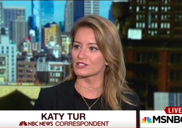 Trump introduced Tur to his execs: 'Katy Tur: wonderful, the best repo...