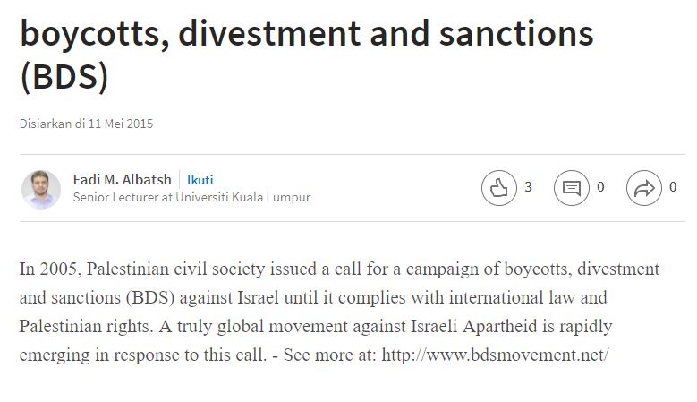 https://www.linkedin.com/pulse/boycotts-divestment-sanctions-bds-fadi-albatsh?articleId=6003538811852697600#comments-6003538811852697600&trk=prof-post