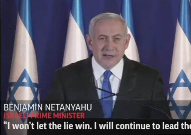 Israel: Prime Minister Netanyahu Charged with Corruption