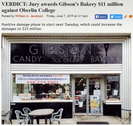 https://legalinsurrection.com/2019/06/verdict-jury-awards-gibsons-bakery-11-million-against-oberlin-college/