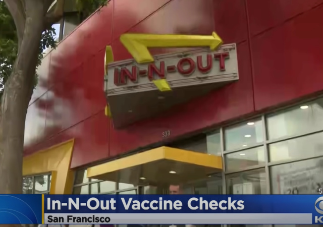 San Fran In-N-Out Shutdown After Refusal 'to Become the Vaccination Police'