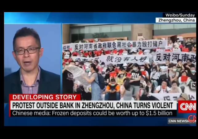 Protesters Demanding Return of Frozen Funds Attacked by China's Security Forces