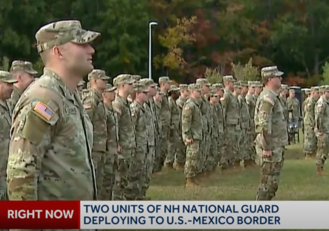 Biden Admin Sending Troops From 25 States to the Southern Border, But ...