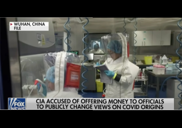 Whistleblower: CIA Tried to Bribe Analysts to Cover Up COVID Lab Leak