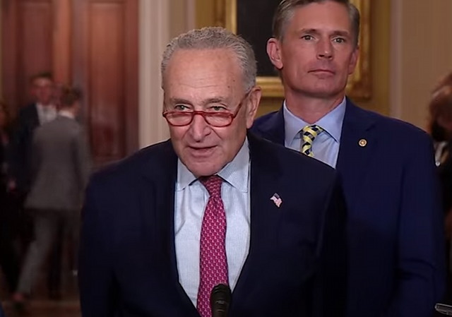 Chuck Schumer Calls Impeachment Inquiry of Biden a Time and Money