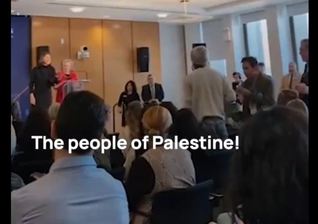 Hamas Rape Deniers Disrupt Columbia University Event on Preventing
