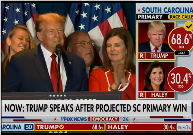 GOP Primary: Nikki Haley Loses Her Home State To Donald Trump By Double Digits
