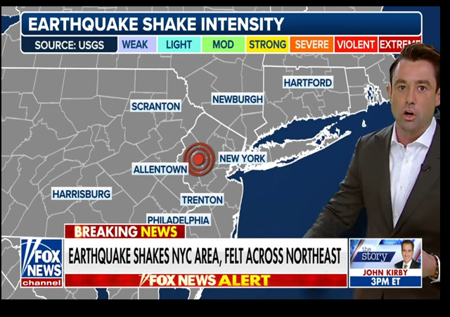 New York City Shaken By A “light” Earthquake, Generating Surprise Along 