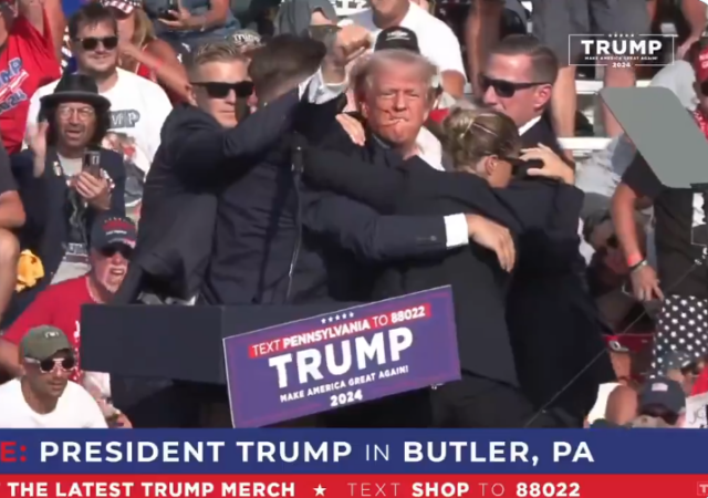 Breaking: Shots Fired At Trump During PA Rally