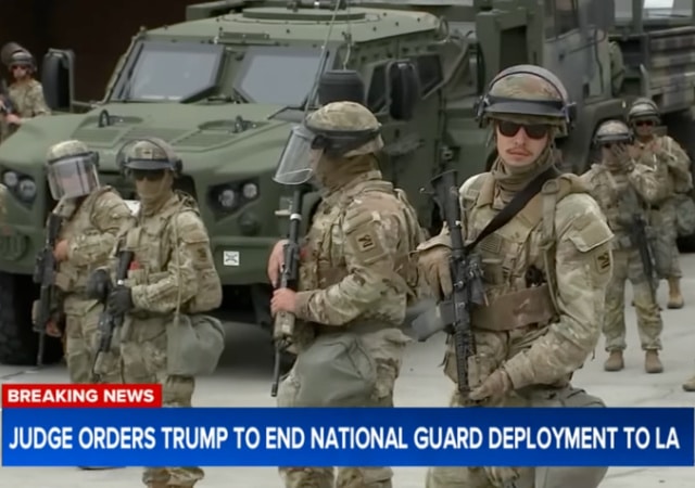 Judge Blocks Trump From Deploying National Guard to Los Angeles