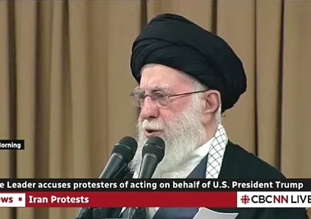 Iran's Khamenei Claims Trump Will Be 'Overthrown' As Anti-Regime Uprising Intensifies