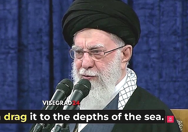 Iran’s Khamenei Threatens to Send’ U.S. Aircraft Carrier to Bottom of the Sea’