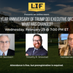 VIDEO – Trump Anti-DEI Executive Orders One-Year Later