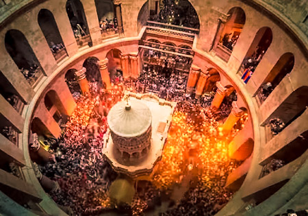 Israel Blamed for ‘Preventing’ Palm Sunday Mass as Iran Fires Missile Barrages at the Holy City