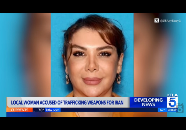 Iranian-Born Woman Arrested for Allegedly Helping Iran Traffic Weapons to Sudan