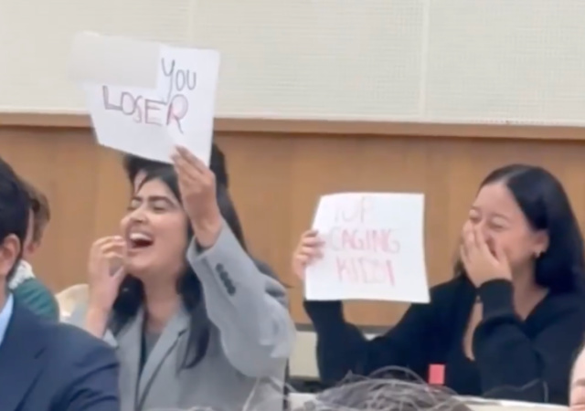 Leftist Students Repeatedly Disrupt UCLA Law School Event Featuring DHS Official