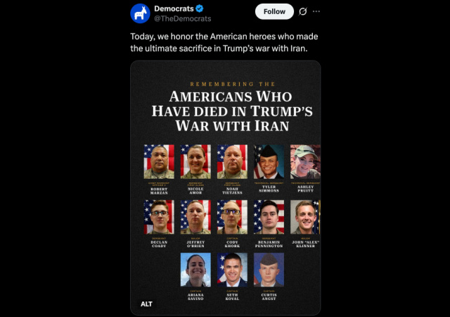 Democrats Weaponize Fallen Heroes to Attack Trump on Memorial Day