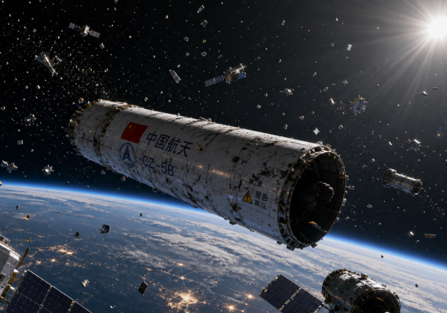 China’s Spent Rockets Are Turning Low Earth Orbit Into a Debris Minefield