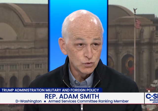 Dem Rep. Adam Smith Voted Against Israel in Part Due to Threats Against Family
