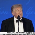 Trump Put the Press in the Hot Seat at WHCA Dinner; They Weren’t Amused